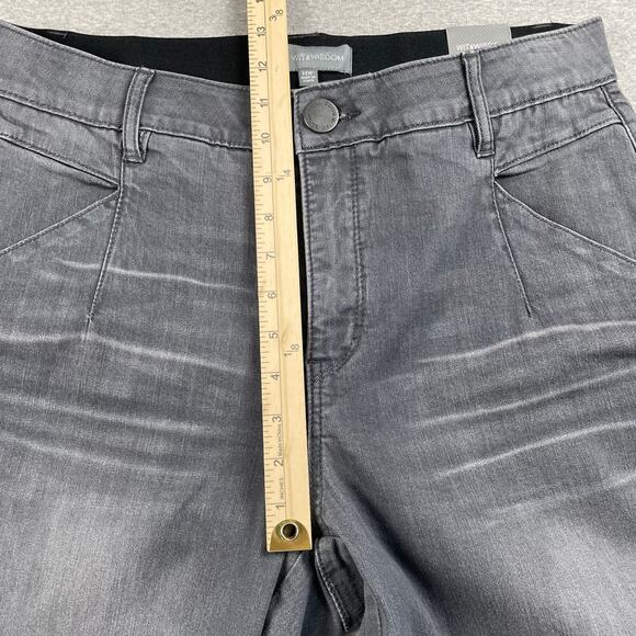 Women's Gray Jeans - Picture 8 of 16